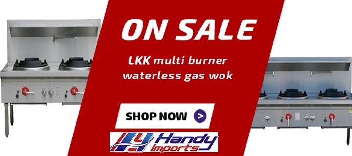 Get the best quality gas open burners at Handy Imports