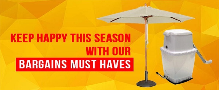 Stay happy this season by purchasing must- haves at affordable prices