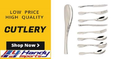 Get the best cutlery for your restaurant or hotel from Handy Imports