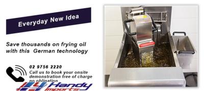 Get the best oil filtration system for your restaurant or hotel with Handy Imports