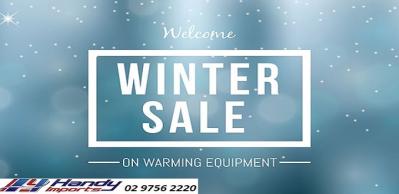 Get warming equipment you want at affordable prices from the Winter Sale