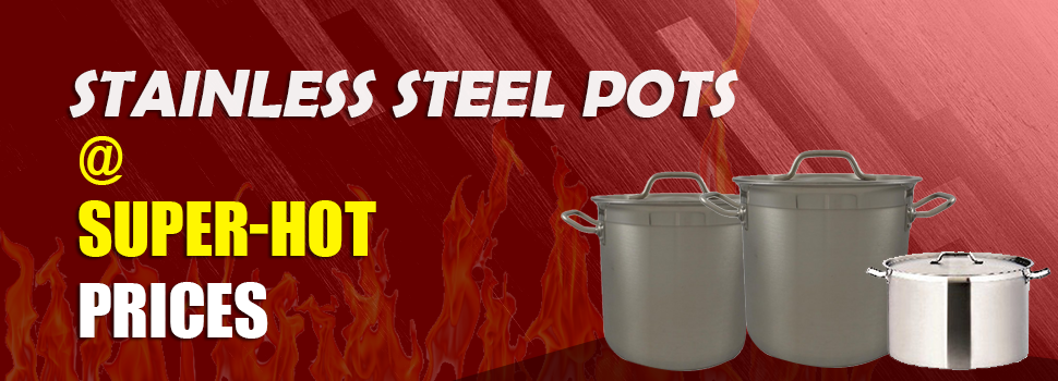 Stainless Steel Pots - Super Hot Offers at Handy Imports