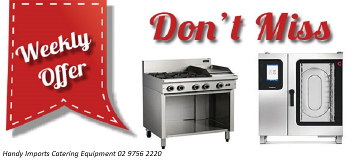 Exciting catering machinery offers brought to you by Handy Imports
